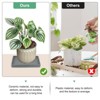 Unique Bargains Indoor Ceramic Durable Plant Saucers 1 Pc - 4 of 4