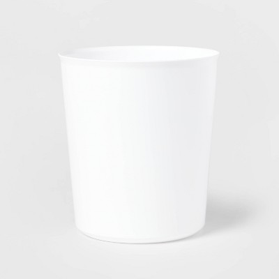 1.8gal Flexible Round Wastebasket White - Brightroom™