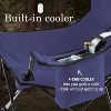 Coleman Quad Camping Outdoor Portable Camp Chair with Built-In Cooler - Blue - 2 of 4