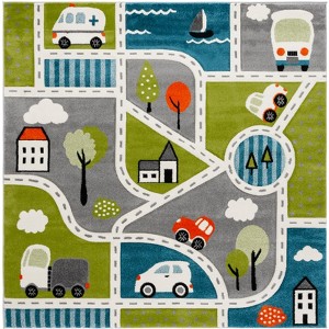 Carousel Kids CRK193 Power Loomed Indoor Rugs - Safavieh Kids - 1 of 4