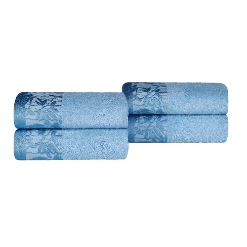 Pale blue hand towels hot sale