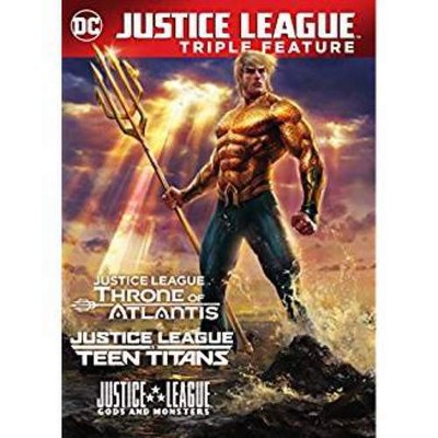 Dcu Justice League Vs Teen Titans/Gods & Monsters/Throne Of Atlantis (DVD)