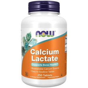 Calcium Lactate by Now Foods  -  250 Tablet - 1 of 3