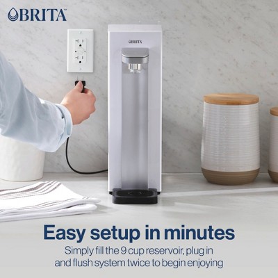 Brita Hub Compact White Countertop Water Filtration System