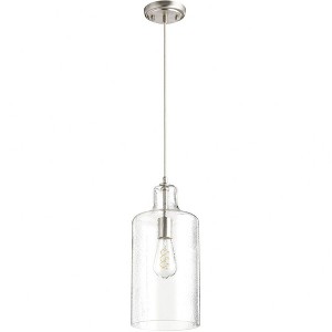 Quorum Lighting 1 - Light Pendant in  Satin Nickel - 1 of 1