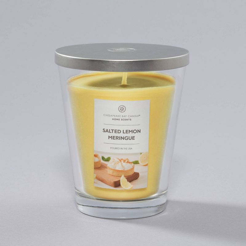11.5oz Jar Candle Salted Lemon Meringue - Home Scents by Chesapeake Bay Candle, 1 of 8