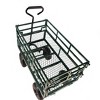 Chery Life Wagon Cart, Garden cart trucks make it easier to transport firewood, Green - 3 of 4
