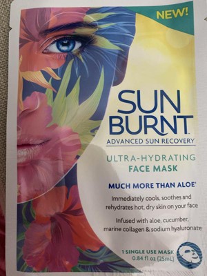 pølse Forbløffe craft Sunburnt Ultra-hydrating Face Mask - 4ct/0.84 Fl Oz : Target