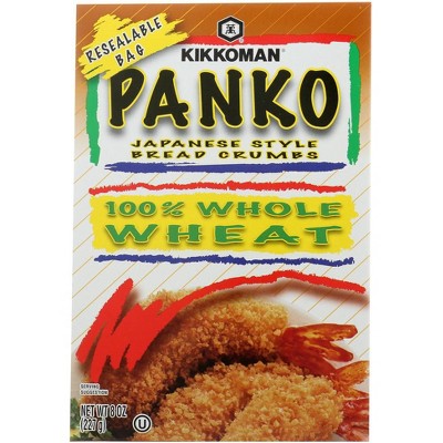 Kikkoman Whole Wheat Panko Breadcrumbs - 12 pack, 8 oz