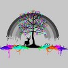Men's Design By Humans Melting Colors Parasite By Tobiasfonseca T-Shirt - 2 of 4