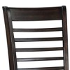 Acacia Hardwood Ally Side Chair (Set of 2) with Vinyl Leather-Look Seat, Kiln-Dried Wood, Mortise-and-Tenon Construction and Hand-Stained Finish - 4 of 4