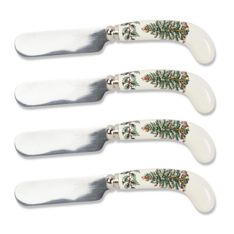 Spode Christmas Tree Spreaders, Set of 4 - 4.75 Inch, 1 of 5