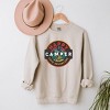 Simply Sage Market Women's Happy Camper Badge Gildan Sweatshirt - 2 of 2