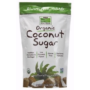 Organic Coconut Sugar by Now Foods  -  16 oz Bag - 1 of 2