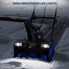 Cordless Snow Blower 20 Inch with LED Lights and 180° Rotating Chute for Driveway Patio Sidewalk - 3 of 4
