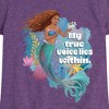 Girls' - Disney - True Voice Lies Within Fitted Short Sleeve Graphic T-Shirt - 2 of 4