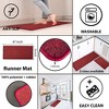 Evideco French Home Goods Woven Effect Kitchen Mats - Non-Slip, Washable, Available in Two Sizes - 3 of 4