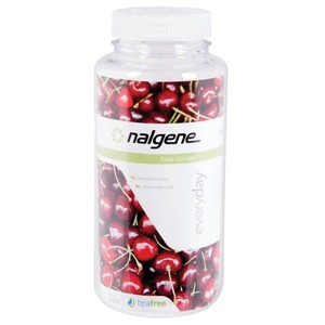 Nalgene Wide Mouth Kitchen Food Storage Jar - Clear/White - 1 of 1