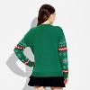 Women's Winnie the Pooh Festive Graphic Sweater - Green - 3 of 3