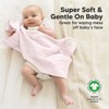 6pk Shea Baby Burp Cloths for Baby Boys and Girls, Organic Burping Cloths for Babies, Newborn - 4 of 4