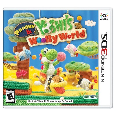 Poochy & Yoshis Woolly World - Nintendo 3DS