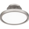 Quoizel Lighting Outskirts 1 - Light Semi-Flush Mount in  Brushed Nickel - 4 of 4