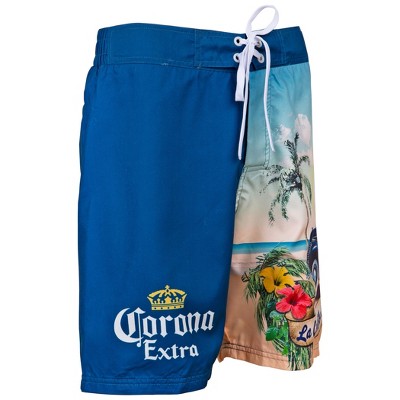 Corona Mens Corona Extra Crown Symbol and Beach Swimsuit - Small — фото 4