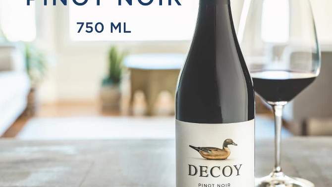 Decoy Pinot Noir Red Wine - 750ml Bottle, 6 of 8, play video