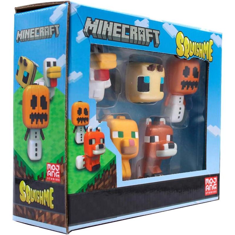Just Toys Minecraft 5 Piece SquishMe Collectors Box, 3 of 4