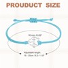 Unique Bargains Dog Cat Paw Bracelet Rope Bracelet Handmade Adjustable Strings - 2 of 4