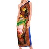 LA LEELA Women's Summer Beach Bikini Wraps Sarong Coverup Wrap Skirt Bathing suit Swimwear Swimsuit Coverup for Women One Size Multicolored, Floral - 2 of 4