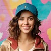 Dalix Pina Colada Embroidered Cap Cotton Baseball Cute Cool Dad Hat Womens - 3 of 4