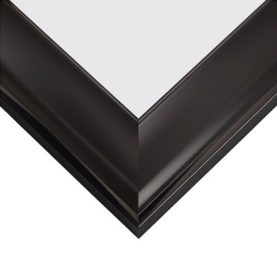 Resilience Wide 17x22 inch Satin Black Polystyrene Picture Frame