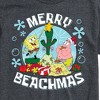 Men's - SpongeBob SquarePants - Merry Beachmas Patrick and Spongebob Short Sleeve Graphic T-Shirt - 2 of 4