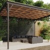 vidaXL 9-Piece Outdoor Garden Lounge Set with Cushions - Gray Poly Rattan - Weather-Resistant, Modular Design, Comfortable Cushions, Strong Frame - 2 of 4