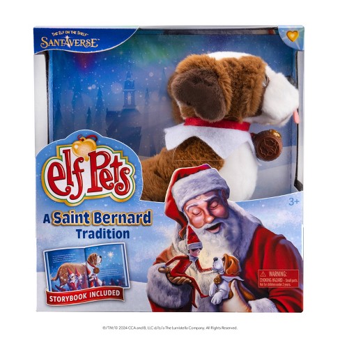 Elf Pets: A St. Bernard Tradition - By Chanda Bell (hardcover) : Target