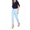 Women's Cigarette Style Woven Ankle Pants - Renuar - 3 of 3