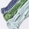 Baby Boys' 3pk Bears Tight Fit Sleep N' Play - Cloud Island™ Blue/Green - 4 of 4
