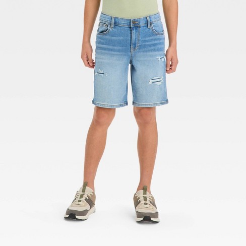 Boys' Denim Shorts - Art Class™ Medium Wash Xl : Target