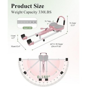 PAETA 2025 Updated 2-in-1 Leg Stretcher, Adjustable Splits Machine for Flexibility, Heavy Duty 330lbs Leg Stretcher Machine, Split Stretcher Machine - 1 of 4