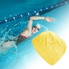 Unique Bargains PU Cube Pattern Swimming Cap 1 Pc - 2 of 4