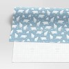 30” 25 sq ft Christmas Roll Wrap White Polar Bears on Blue - Wondershop™ - 3 of 3