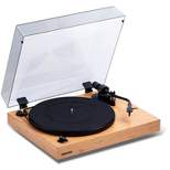 Fluance RT82 Reference High Fidelity Vinyl Turntable Record Player with Ortofon OM10 Cartridge & Speed Control Motor - Bamboo