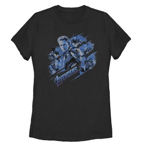 Women's Marvel Avengers: Endgame Smokey Captain America T-Shirt - 1 of 3
