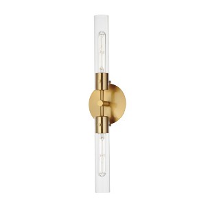 Maxim Lighting Equilibrium 2 - Light Wall Light in  Natural Aged Brass - 1 of 4