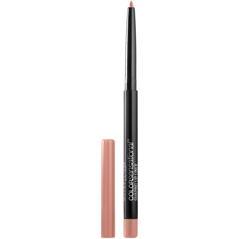 Photos - Other Cosmetics Maybelline MaybellineColor Sensational Carded Lip Liner Nude Whisper - 0.01oz: Creamy 