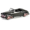 1947 Ford Deluxe Convertible Lowrider Black w/Red Graphics "California Lowriders" Series 5 1/64 Die Cast Model Car by Greenlight - 2 of 3