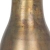 HomeRoots 17" Antiqued Gold Metal Table Vase - 4 of 4