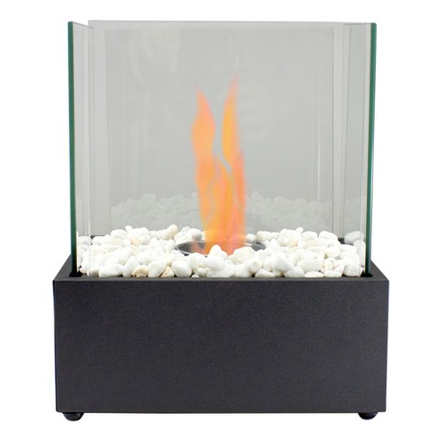 Northlight 11.5 Bio Ethanol Ventless Portable Tabletop Fireplace With  Flame Guard : Target