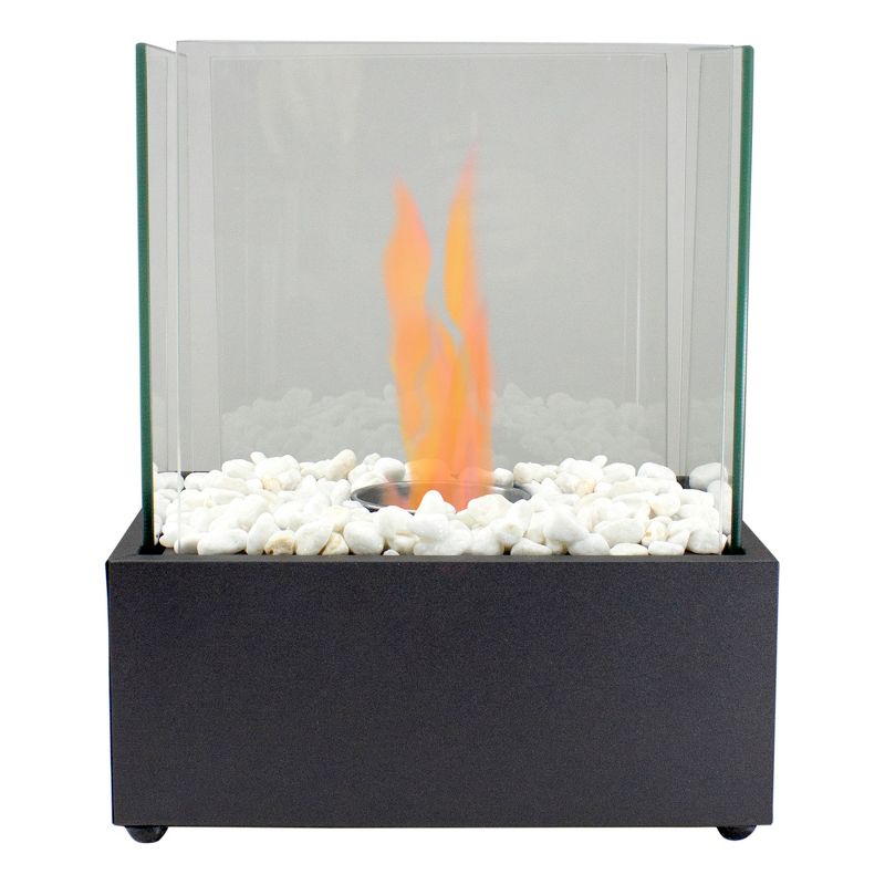 Northlight 11.5" Bio Ethanol Ventless Portable Tabletop Fireplace with Flame Guard, 1 of 8